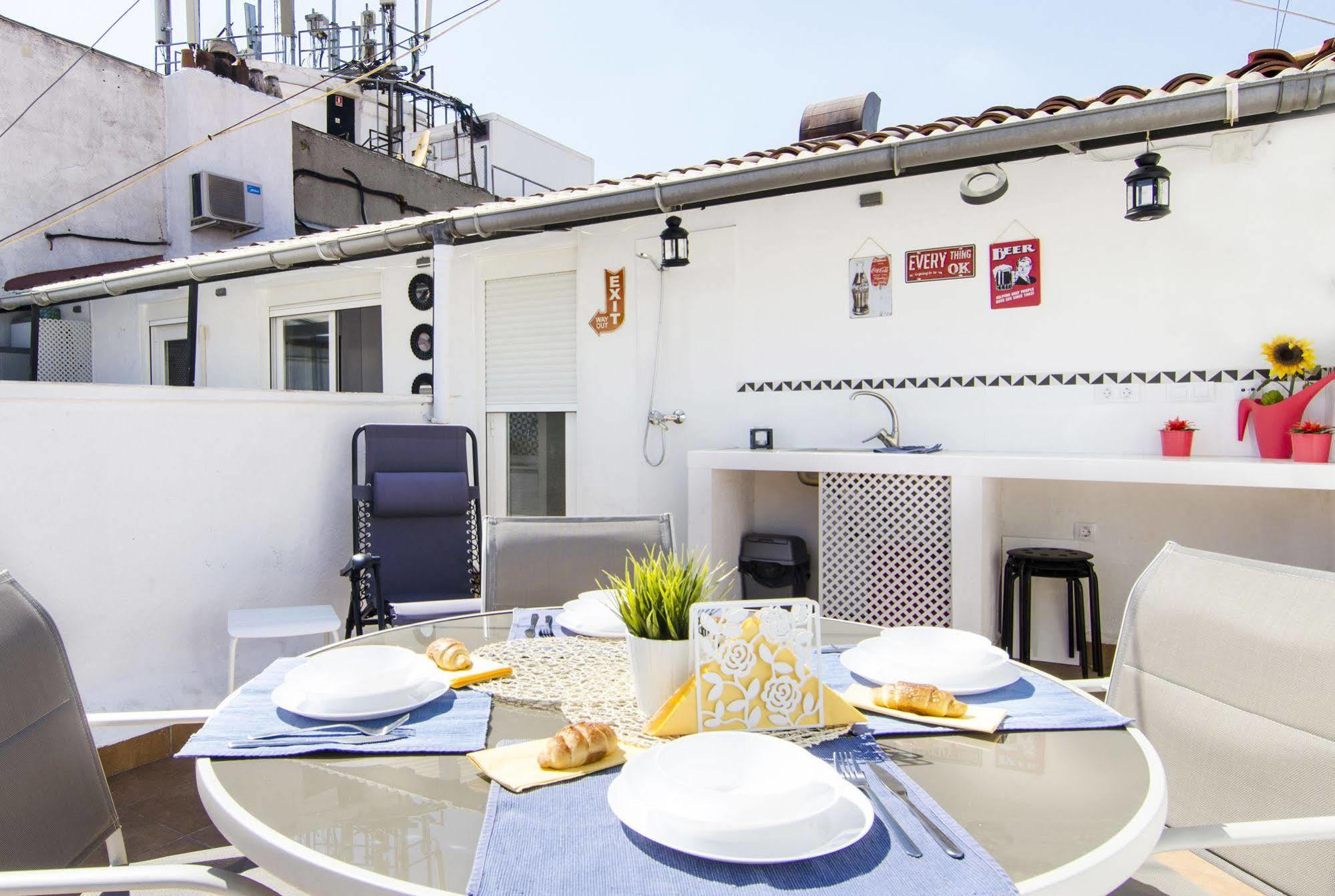 Apartments Dreammadrid Atocha Terraza Dış mekan fotoğraf