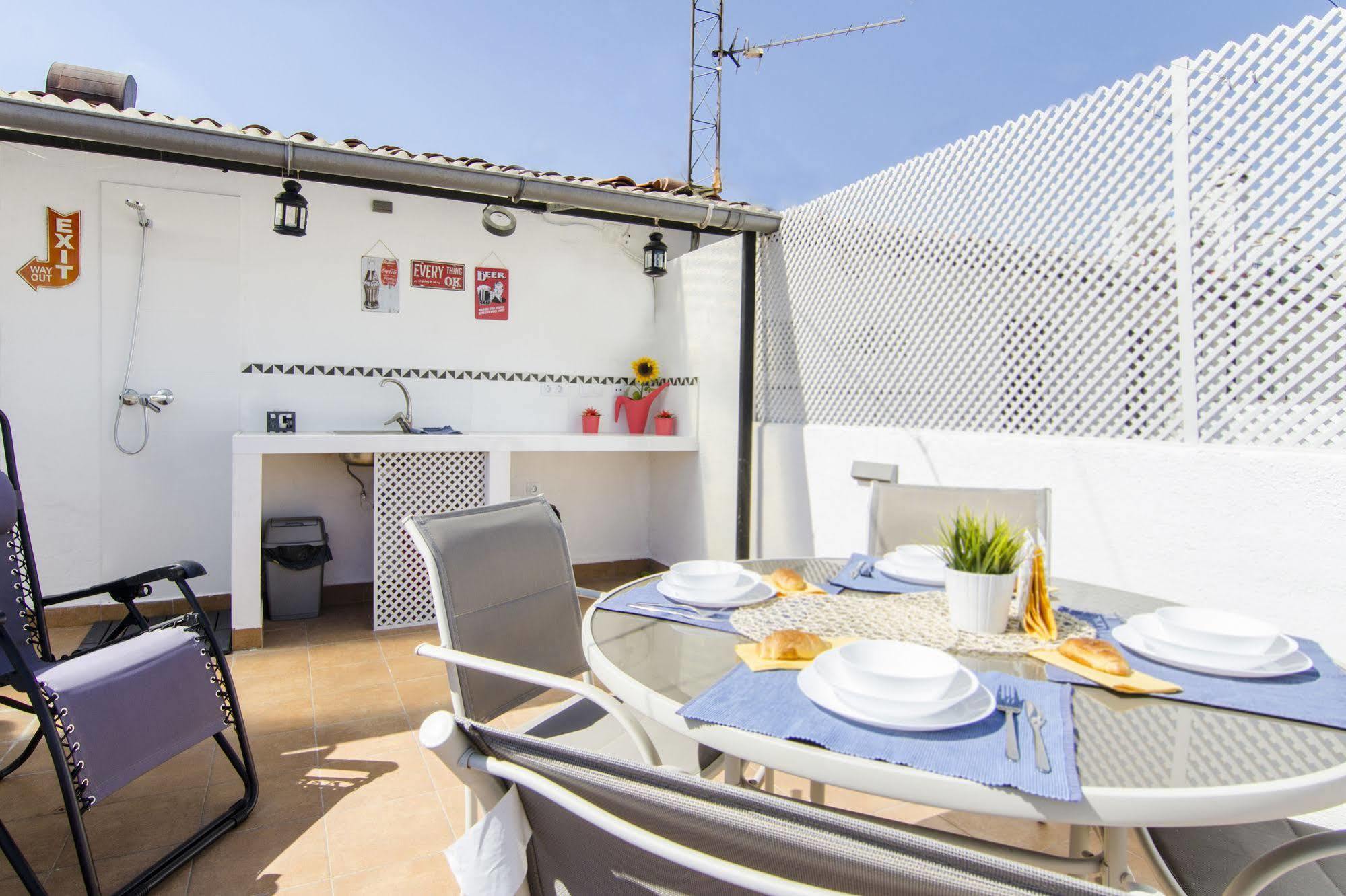 Apartments Dreammadrid Atocha Terraza Dış mekan fotoğraf