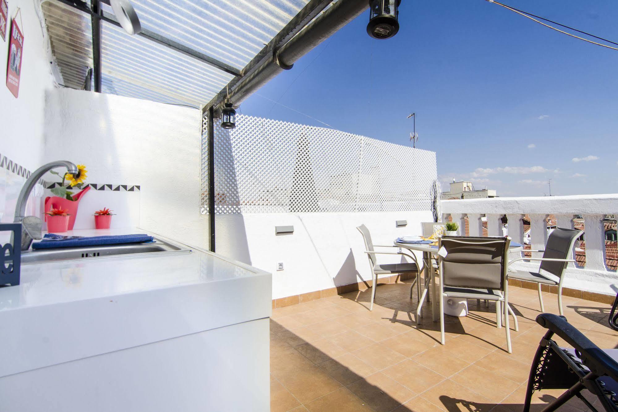 Apartments Dreammadrid Atocha Terraza Dış mekan fotoğraf